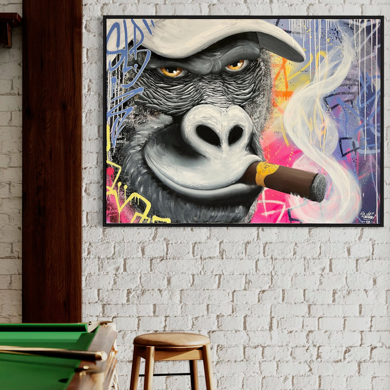 🔥🌪 Kong Smoking Club 🌪🔥 - 130CM x 97CM